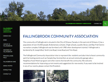 Tablet Screenshot of fallingbrook.com